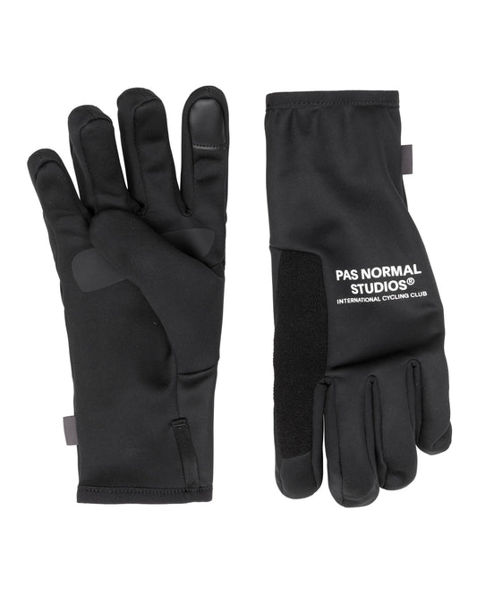 PAS NORMAL STUDIOS Logo Thermal Gloves - Black